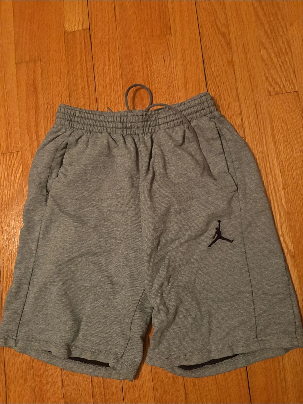 Jordan Heather Gray Jumpman Knit Shorts